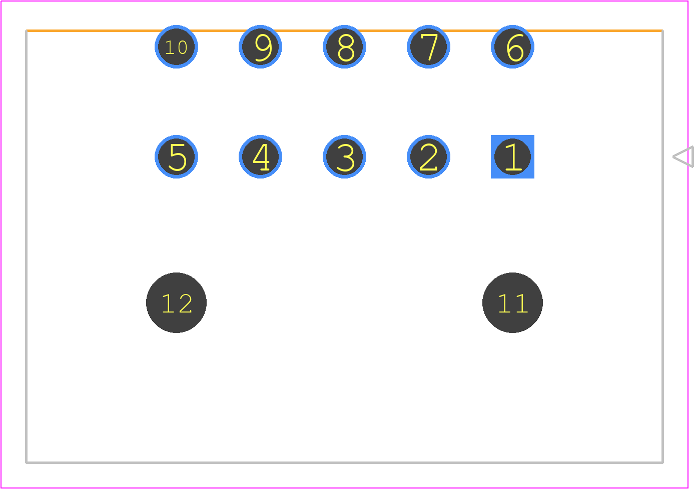 15-24-6100 - Molex PCB footprint - Other - Other - 15-24-610Y