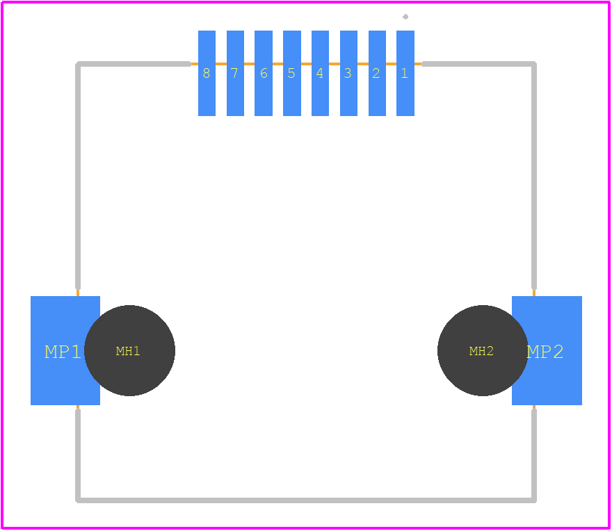 1455220000 - Weidmüller PCB footprint - Other - Other - 1455220000-2