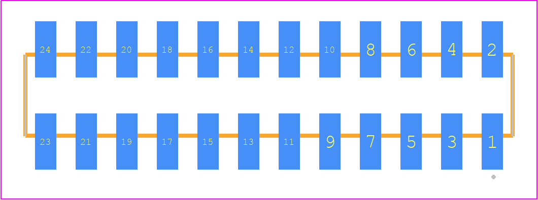 SMM-112-02-S-D - SAMTEC PCB footprint - Other - Other - SMM-112-02-S-D-2