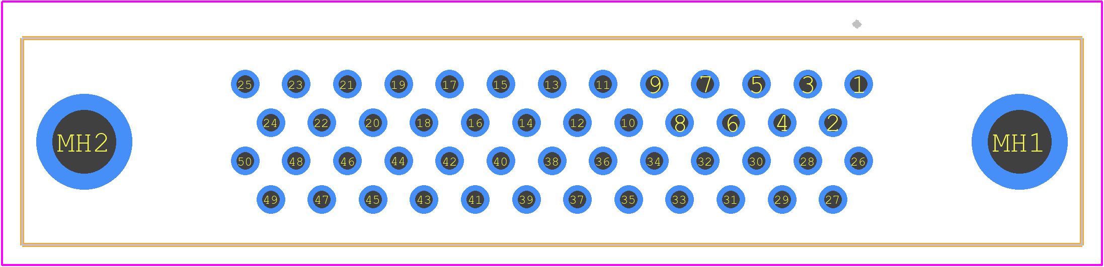 5749070-5 - TE Connectivity PCB footprint - Other - Other - 5749070-5-4