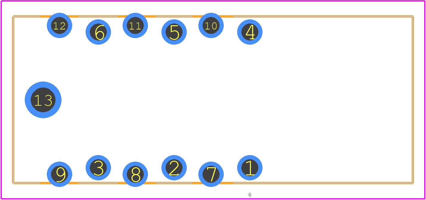 ACJS-MHDC - Amphenol PCB footprint - Other - Other - ACJS-MHDC-4