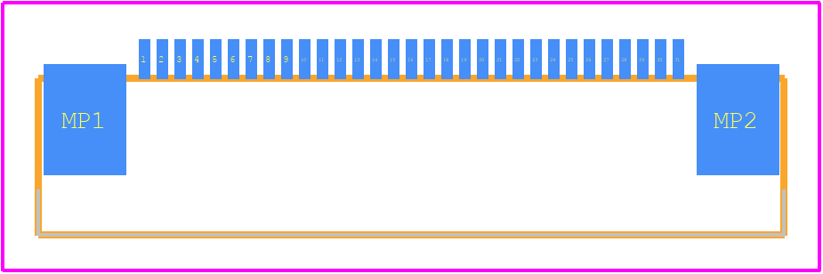 3-1734592-1 - TE Connectivity PCB footprint - Other - Other - 3-1734592-1-4