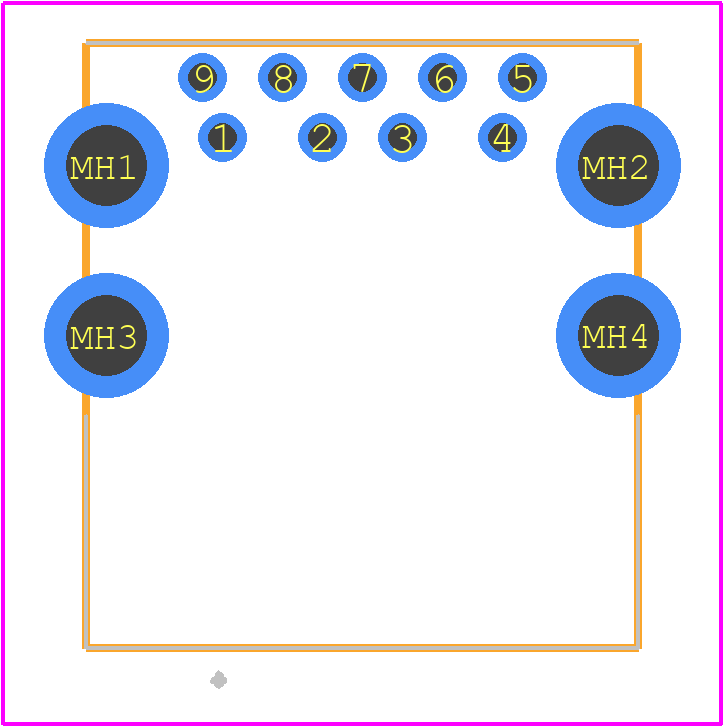 0483910003 - Molex PCB footprint - Other - Other - 0483910003-3