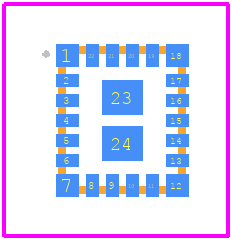 SKY66112-11 - Skyworks PCB footprint - Other - Other - SKY66112-11
