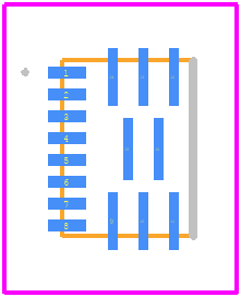 MP8760GLE-Z - Monolithic Power Systems (MPS) PCB footprint - Other - Other - 16-Pin QFN (3x4mm)_2022