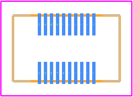 0529910208 - Molex PCB footprint - Other - Other - 0529910208-2