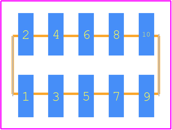 5-146131-4 - TE Connectivity PCB footprint - Other - Other - 5-146131-4-1