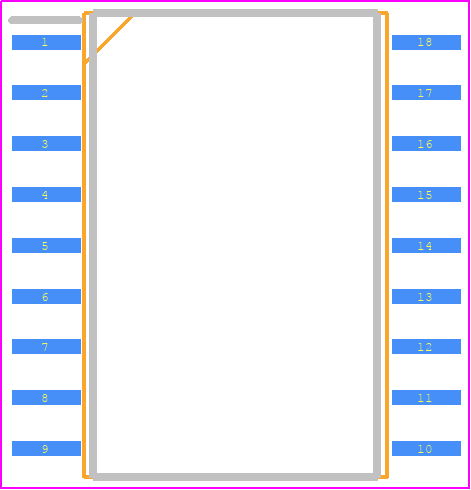 MIC2981/82YWM-TR - Microchip PCB footprint - Small Outline Packages - Small Outline Packages - MIC2981/82YWM-TR