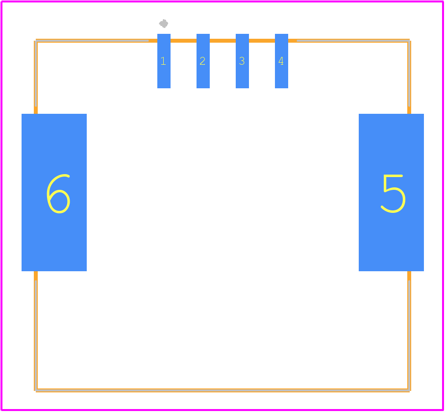 34912-8040 - Molex PCB footprint - Other - Other - 34912-8040