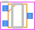 SB1003M3-TL-W - onsemi PCB footprint - SO Transistor Flat Lead - SO Transistor Flat Lead - SC−70FL / MCPH3 CASE 419AQ ISSUE O