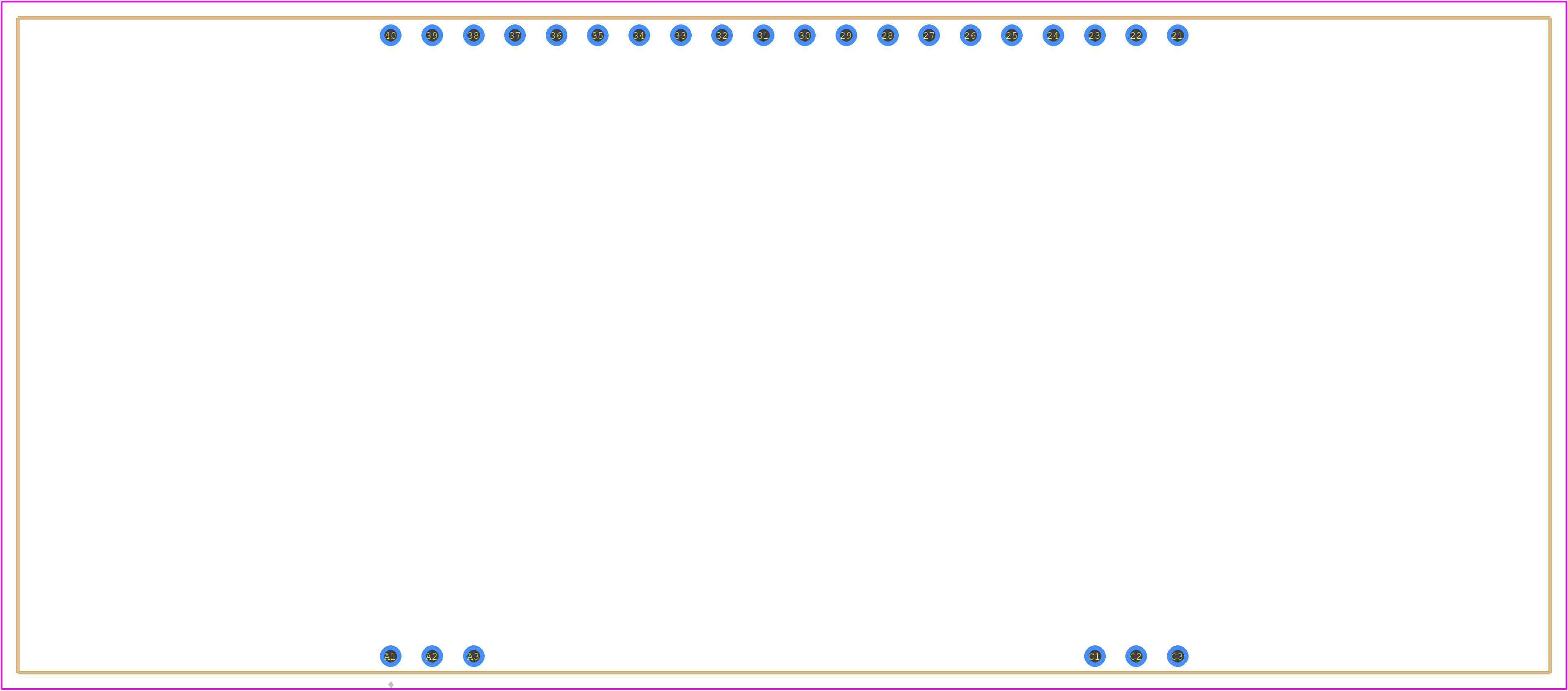 EA LED94x40-A - Display Visions PCB footprint - Other - Other - EA LED94x40-A-6