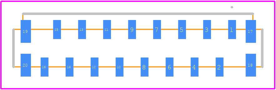 FH12-16S-1SV(55) - Hirose PCB footprint - Other - Other - FH12-16S-1SV(55)-2