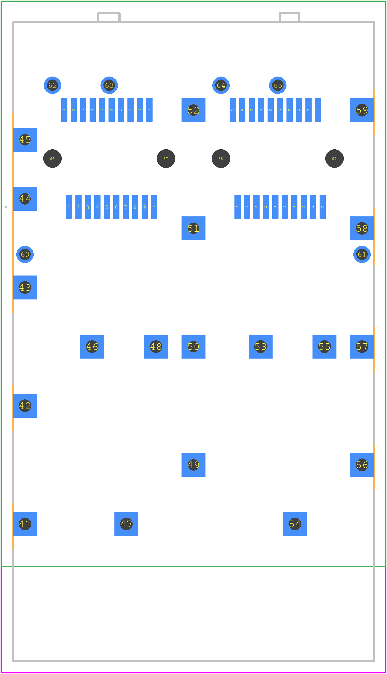 2007262-1 - TE Connectivity PCB footprint - Other - Other - 2007262-1-1