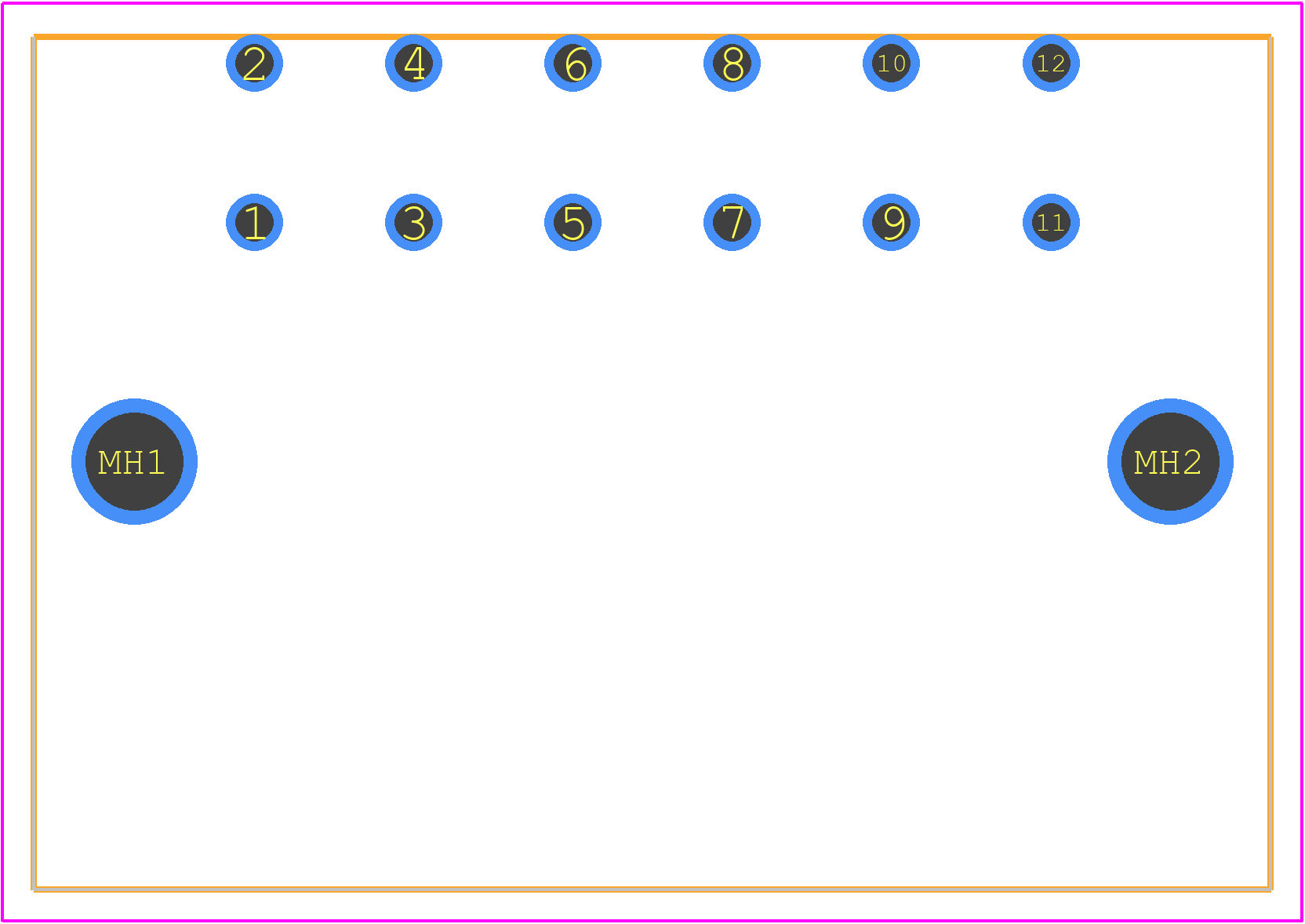 1-2299005-1 - TE Connectivity PCB footprint - Other - Other - 1-2299005-1-2