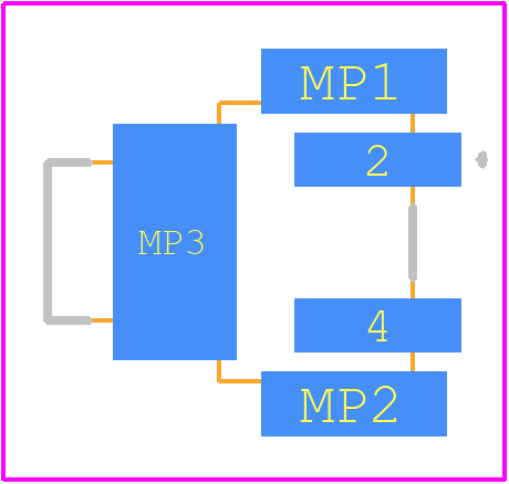 KT11P4SA2M35LFG - C & K COMPONENTS PCB footprint - Other - Other - KT11P4SA2M35LFG-4