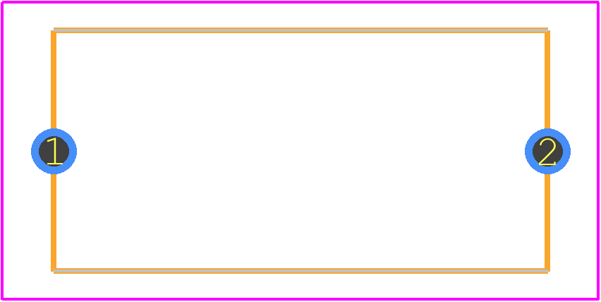 F17724102030 - Vishay PCB footprint - Other - Other - F17724102030-2