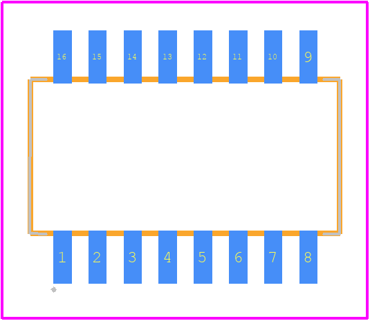 SOMC16012K20GEA - Vishay PCB footprint - Other - Other - SOMC16012K20GEA-2