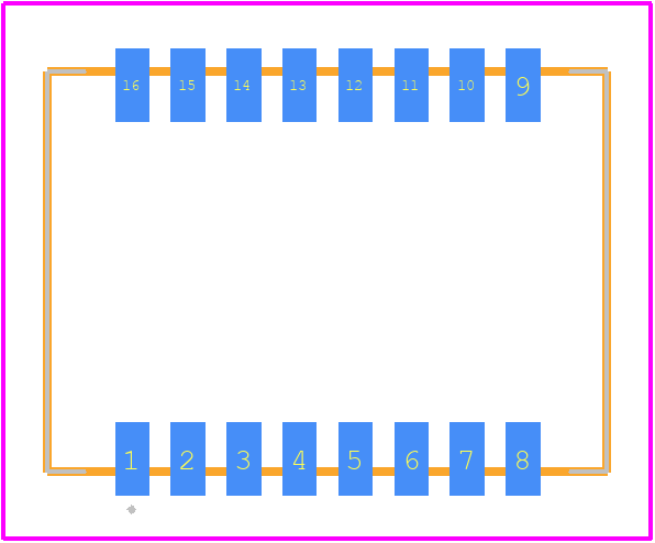 HX1188FNLT - Yageo Group PCB footprint - Other - Other - HX1188FNLT-2