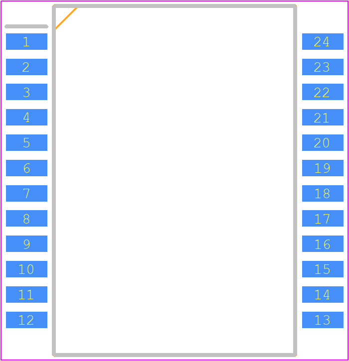 H5007NLT - Yageo Group PCB footprint - Small Outline Packages - Small Outline Packages - H5007