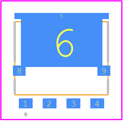 SQJQ100E-T1_GE3 - Vishay PCB footprint - Other - Other - PowerPAK® 8 x 8L