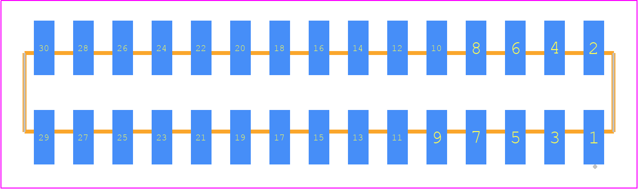 SMM-115-02-S-D-TR - SAMTEC PCB footprint - Other - Other - SMM-115-02-XX-D-TR
