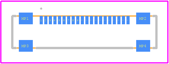 DF36-20S-0.4V(52) - Hirose PCB footprint - Other - Other - DF36-20S-0.4V(52)-2