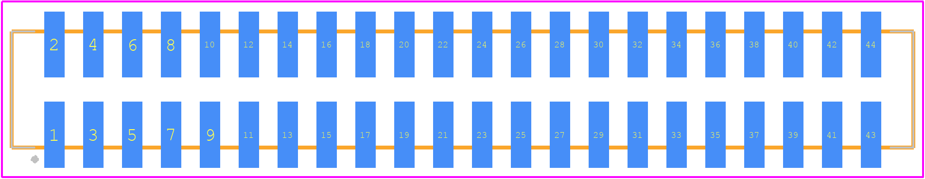 LTMM-122-02-L-D-SM - SAMTEC PCB footprint - Other - Other - LTMM-122-02-L-D-SM-2