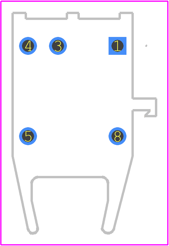 AFBR-1629Z - Avago Technologies PCB footprint - Other - Other - AFBR-1629Z-2