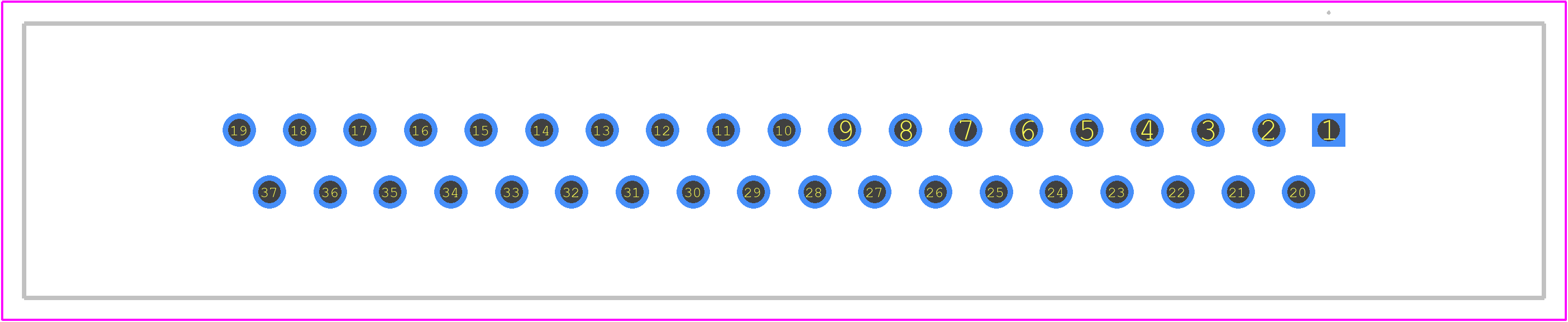 09644127210 - HARTING PCB footprint - Other - Other - 09644127210-1
