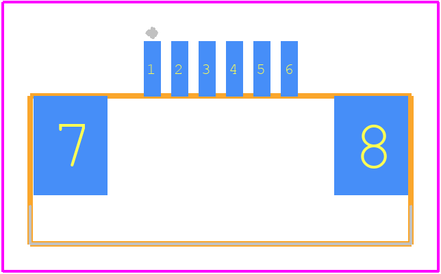 84953-6 - TE Connectivity PCB footprint - Other - Other - 84953-6