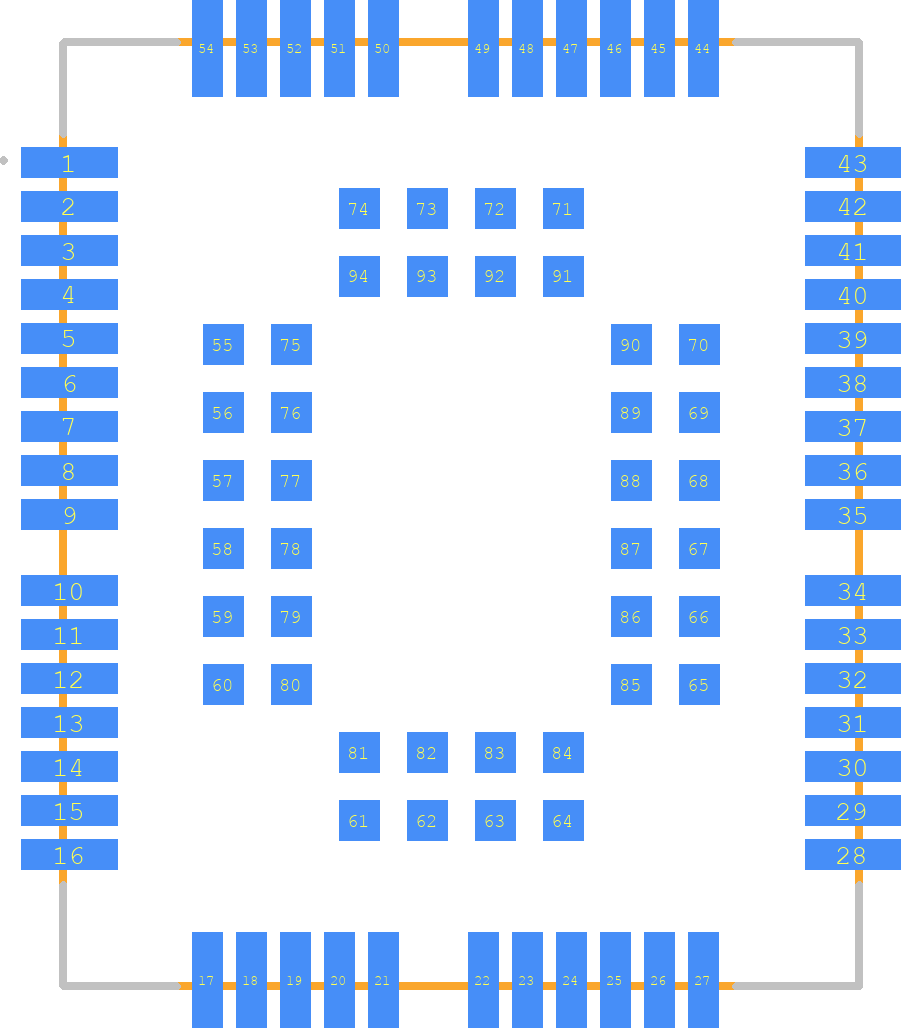 BC95-B20 - Quectel PCB footprint - Other - Other - BC95-B20