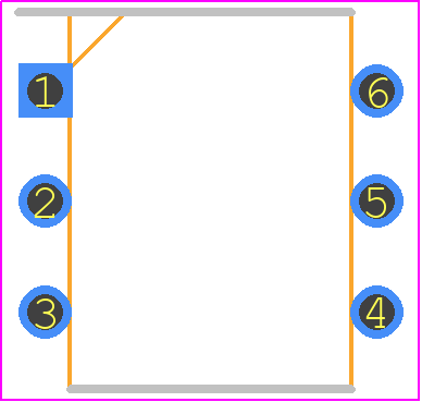 PVN012PBF - Infineon PCB footprint - Dual-In-Line Packages - Dual-In-Line Packages - 01-2008 01