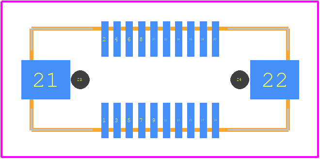 53647-0274 - Molex PCB footprint - Other - Other - 53647-0274