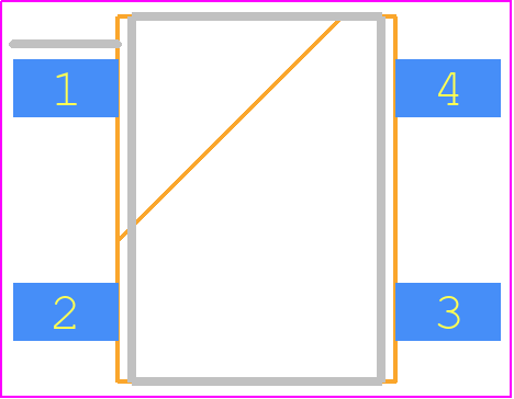 DB157S - Rectron PCB footprint - Small Outline Packages - Small Outline Packages - DB-S_2022