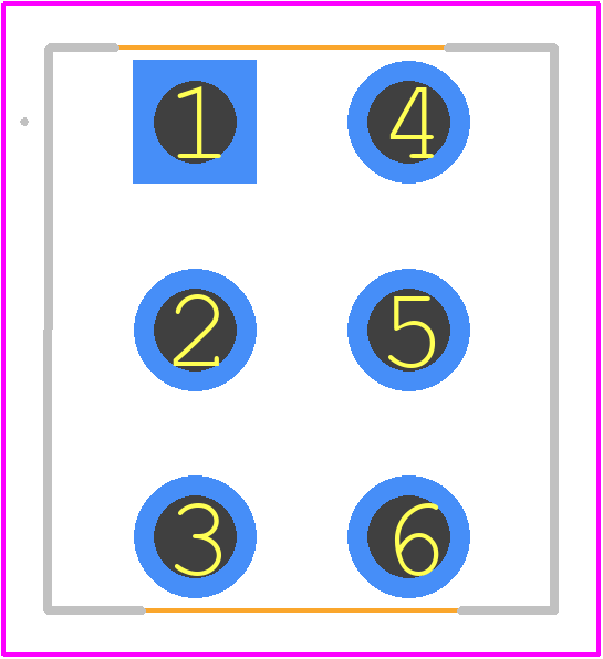 1825139-9 - TE Connectivity PCB footprint - Other - Other - 1825139-9-3