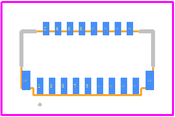 FH26W-17S-0.3SHW(97) - Hirose PCB footprint - Other - Other - FH26W-17S-0.3SHW(97)-1