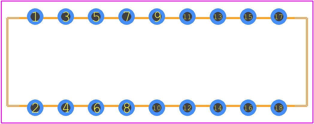 ASE6204 - TE Connectivity PCB footprint - Other - Other - ASE6204-2