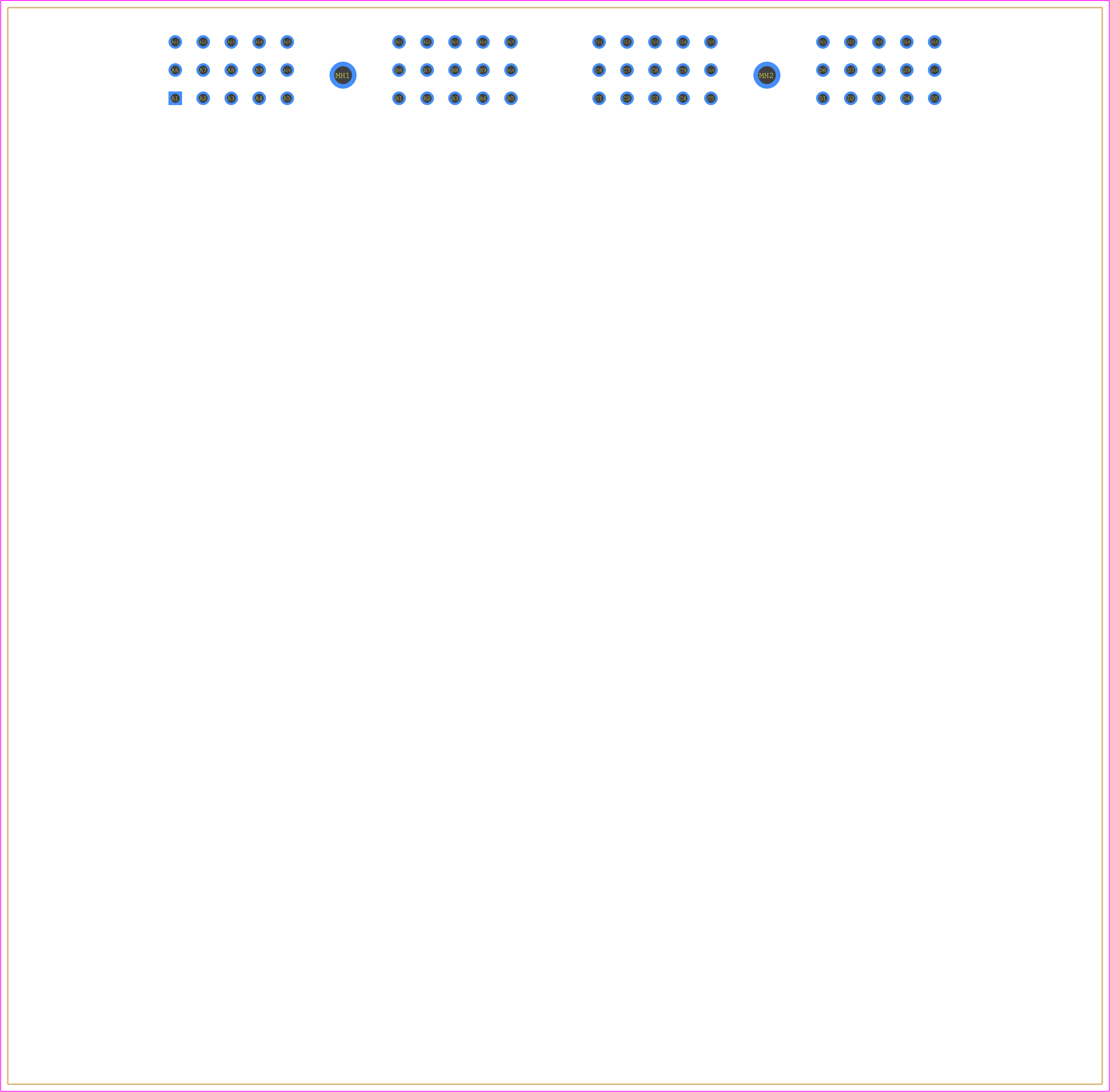 581-01-60-005 - Cinch Connectivity Solutions PCB footprint - Other - Other - 581-01-60-005-2