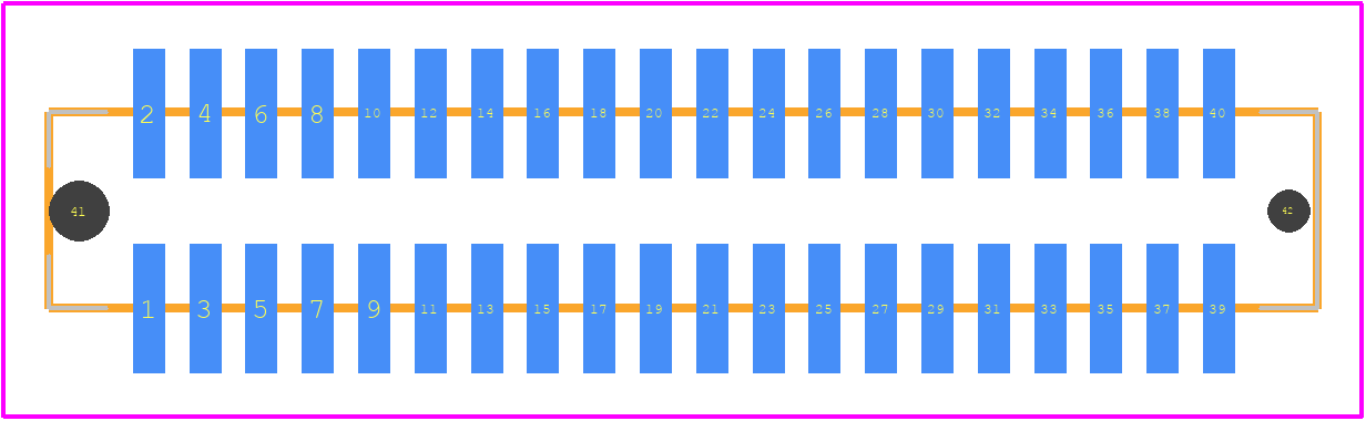 M50-4912045 - Harwin PCB footprint - Other - Other - M50-4912045-3
