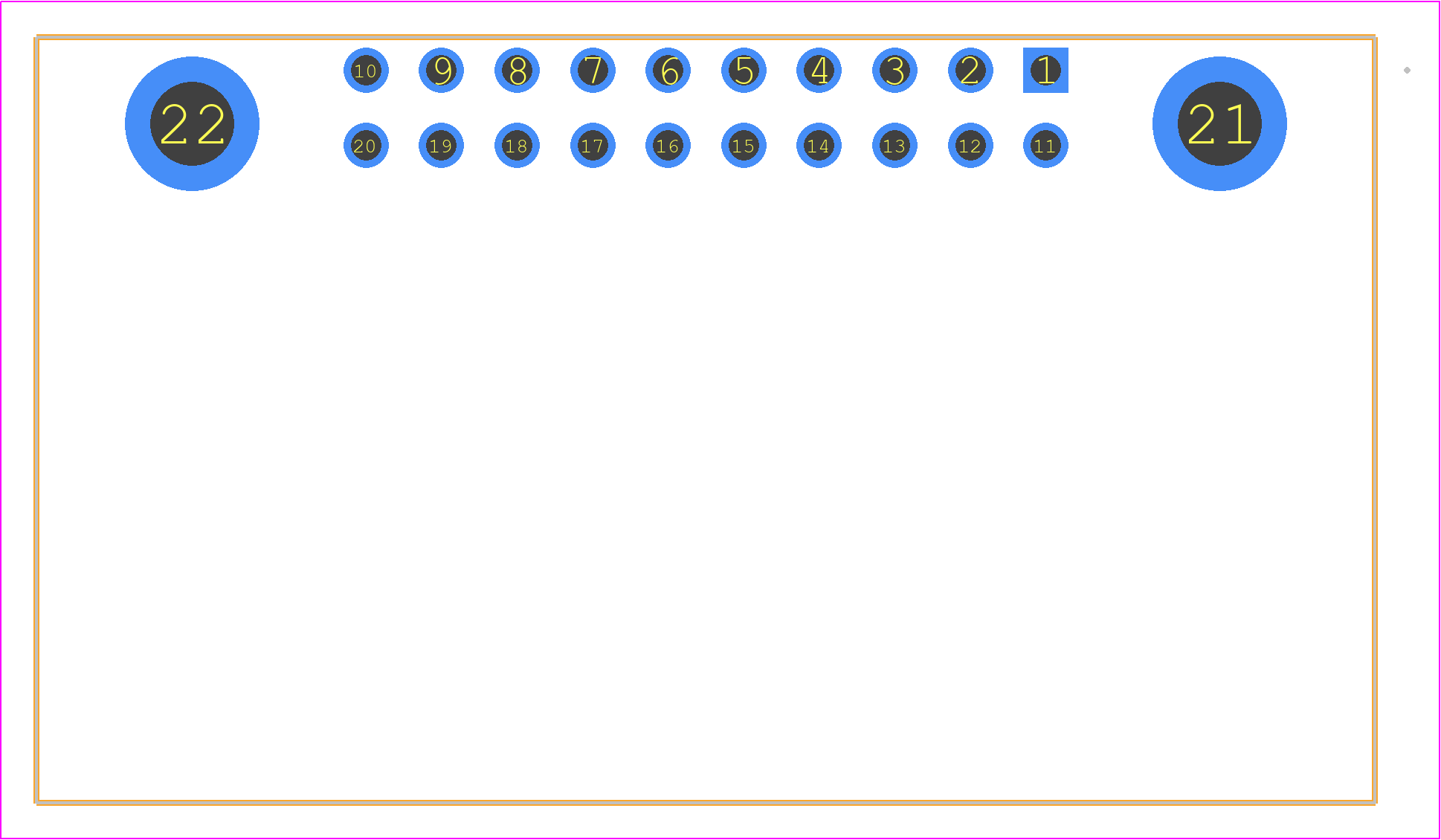 09185207903 - HARTING PCB footprint - Other - Other - 09185207903