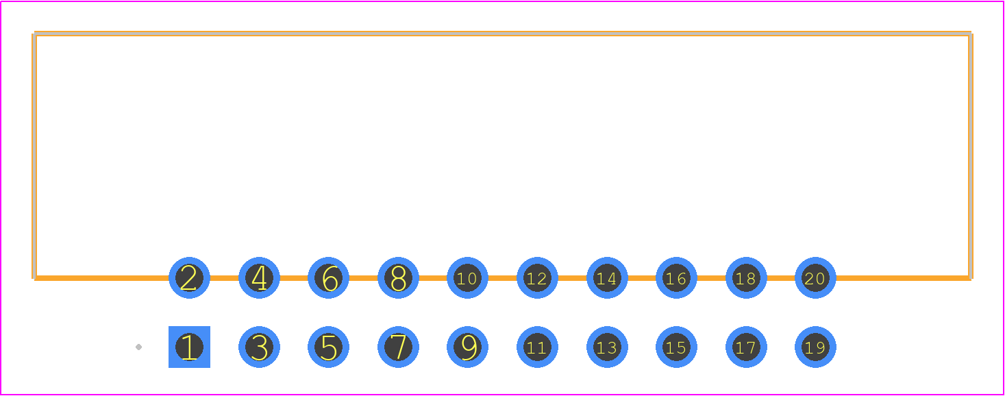 09185205323 - HARTING PCB footprint - Other - Other - 09185205323