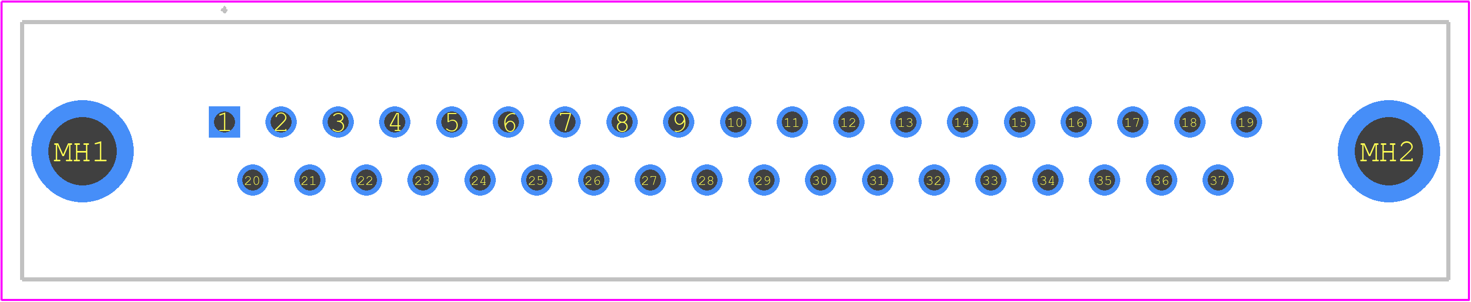 09670375655 - HARTING PCB footprint - Other - Other - 09670375655
