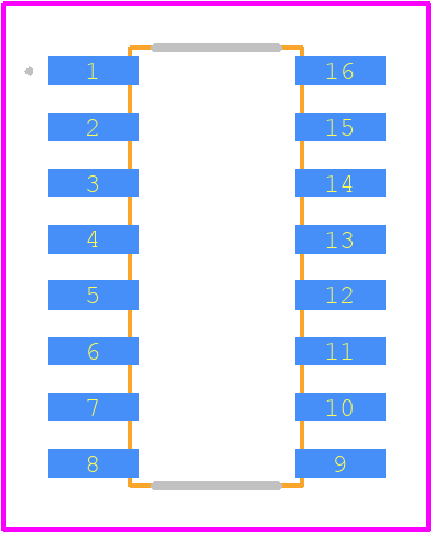 766163103GP - CTS PCB footprint - Other - Other - 16-SOIC_2025