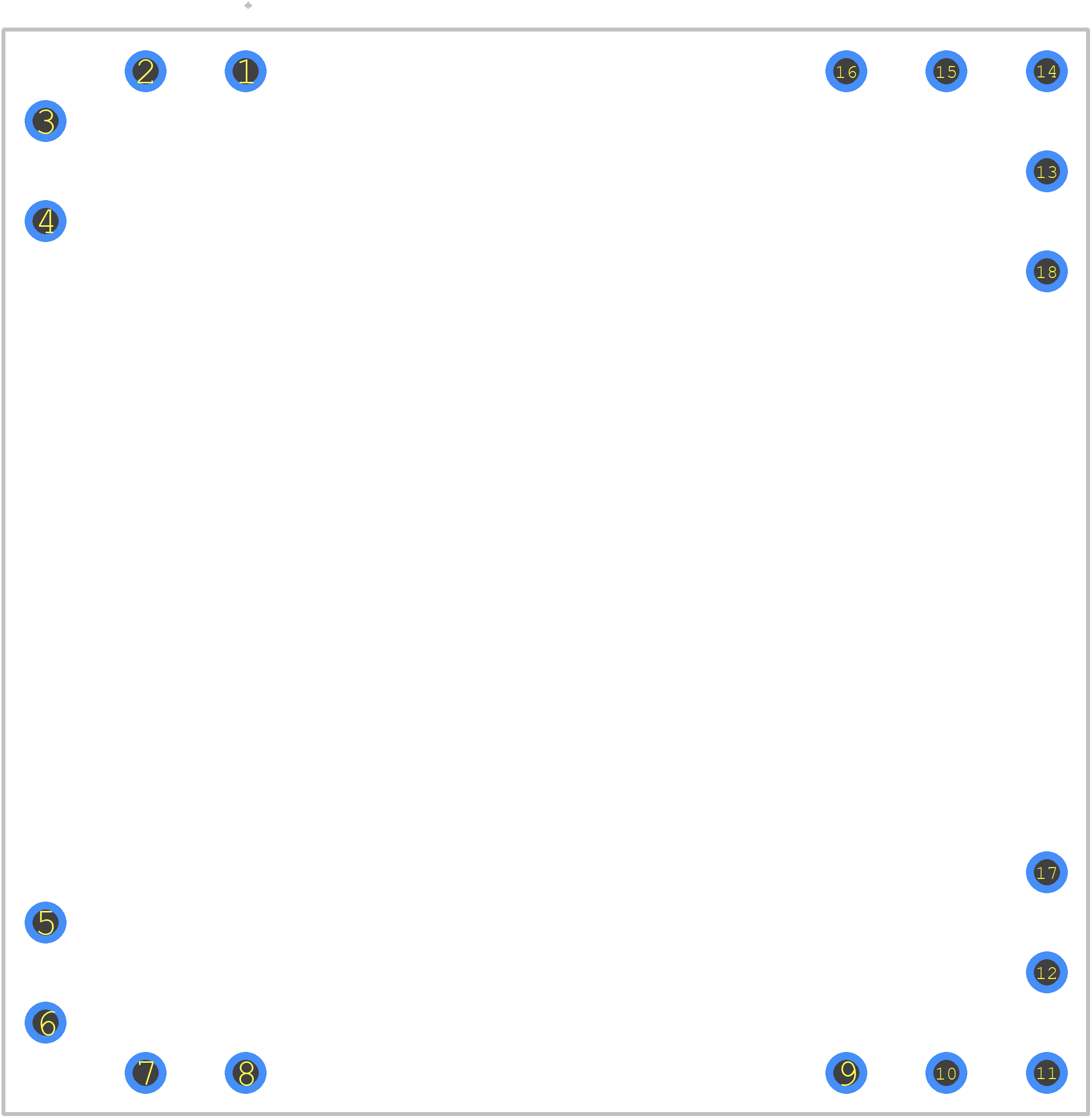 70043K - talema PCB footprint - Other - Other - 70043K