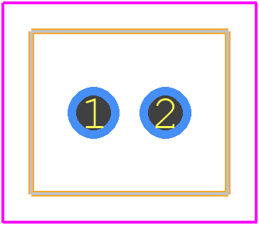 DF1B-2P-2.5DSA(28) - Hirose PCB footprint - Other - Other - DF1B-2P-2.5DSA(28)-1