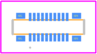 BM24-20DP/2-0.35V(51) - Hirose PCB footprint - Other - Other - BM24-20DP/2-0.35V(51)-2
