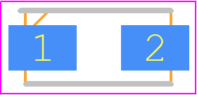 SJPA-L3VR - SANKEN ELECTRIC CO. PCB footprint - Diodes Moulded - Diodes Moulded - SJPA-L3