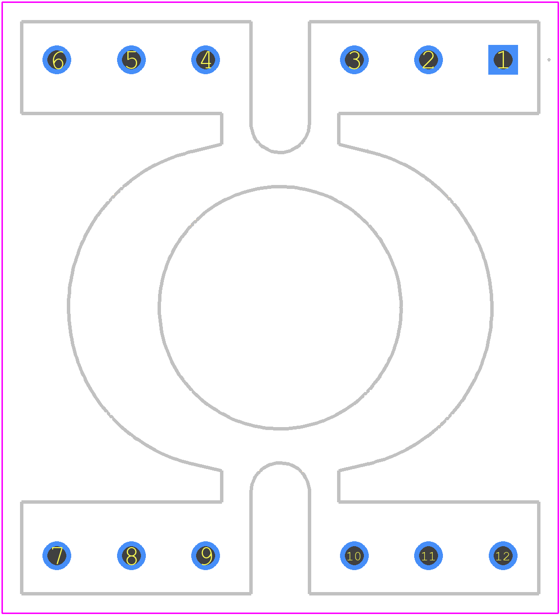 B65878E0012D001 - TDK PCB footprint - Other - Other - B65878E0012D001-3