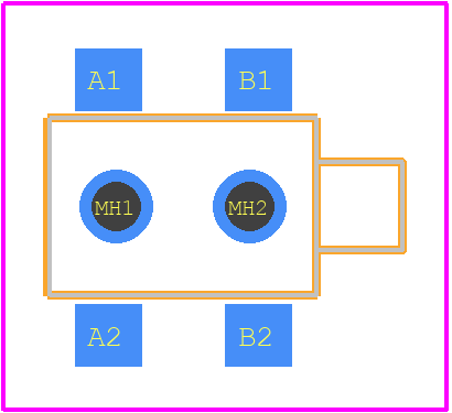 EVQ-PSD02K - Panasonic PCB footprint - Other - Other - EVQPSD02K-2