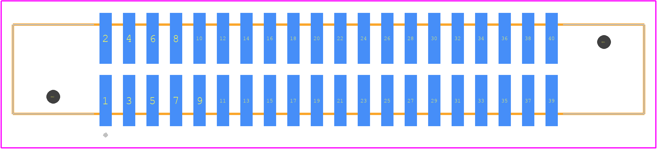 EHT-120-01-S-D-SM-LC - SAMTEC PCB footprint - Other - Other - EHT-120-01-S-D-SM-LC-1